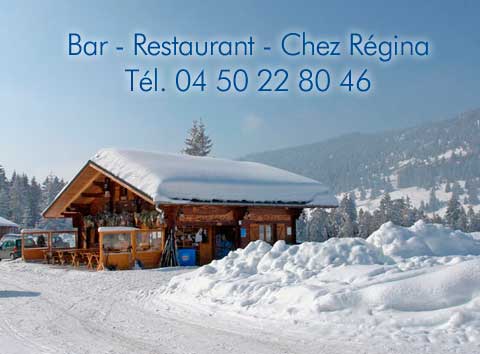 Restaurant d'alpage situé à l'arrivée sur le plateau des Glières en venant du village de Petit Bornand restaurant traditionnel savoyard Savoie