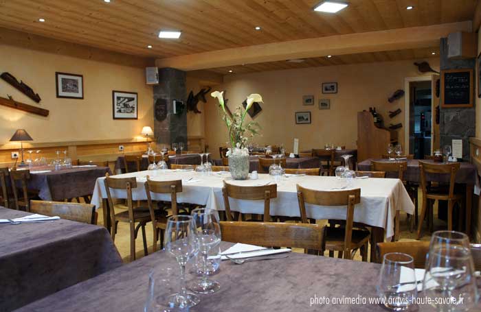 Le restaurant ou se rent  Nicolas Sarkosy lors de sa visite sur le plateau des Glières monuments des anciens combattants