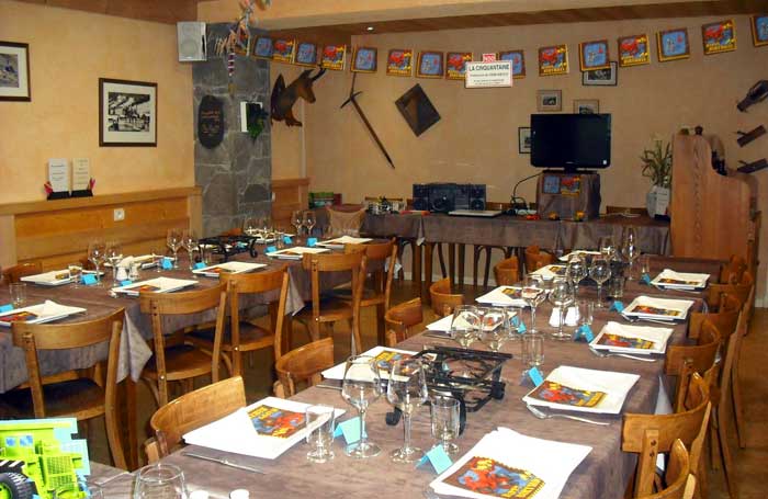 restaurant spéciialisé dans la réception de groupe, mariage, anniversaire ou séminaire en Haute Savoie